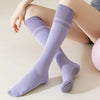 2-pairs-grip-pilates-socks-women-non-slip-yoga-fitness-calf-compression-socks-high-quality-cotton-running-sports-socks-ladies