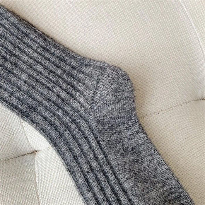 New Winter Fashion Solid Colour Socks