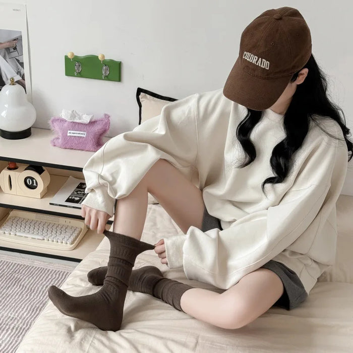 1-pairs-fashion-cool-lolita-woman-cute-warm-socks-set-female-lady-autumn-winter-knitted-long-black-white-socks-for-women
