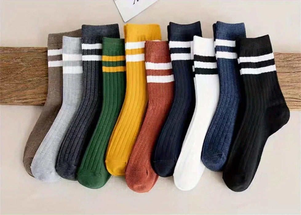 5-pairs-of-mens-socks-autumn-and-winter-vintage-fun-fashion-athletic-socks-sports-trend-socks