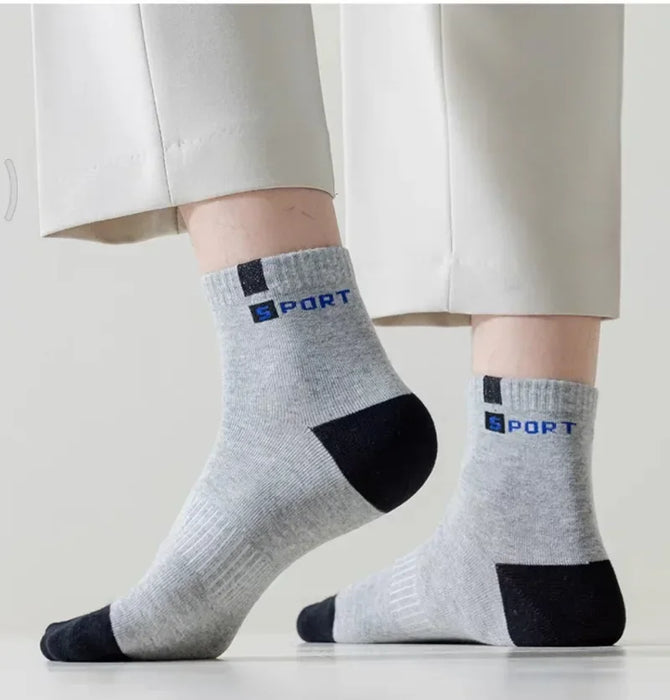 5 Pairs / Cotton Sock for Men Sport
