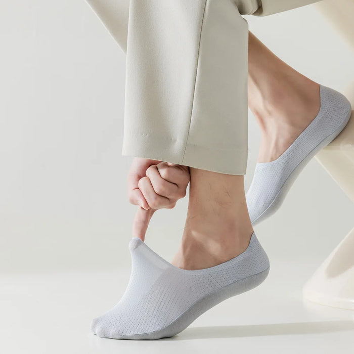 5P/ Men Non Slip Invisible Socks