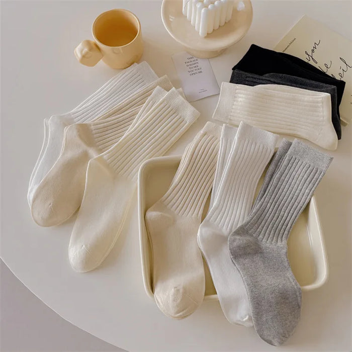 Japanese Style School Girls High Socks