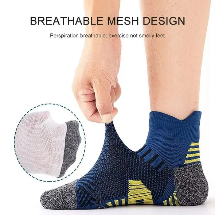 3/5Pairs Men's Sport Socks Breathable Outdoor Running