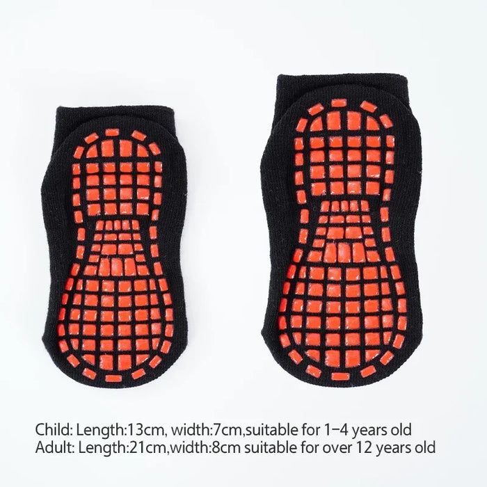 Kids Adults Anti-Slip Sock Trampoline Sock