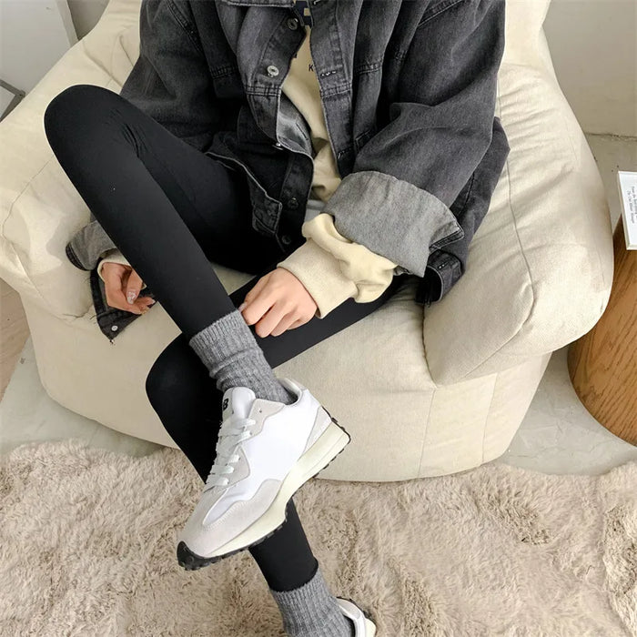 New Winter Fashion Solid Colour Socks