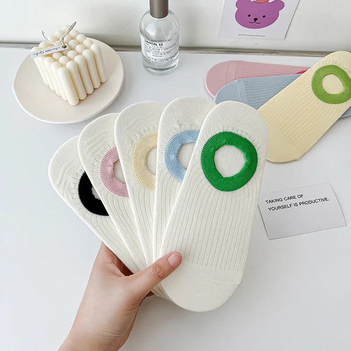 5 Pairs Women's Invisible Ankle Socks