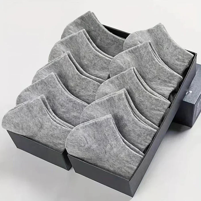 10-12-20-40-pairs-men-boat-socks-business-sport-sweat-absorption-mature-summer-autumn-solid-color-soft-non-pilling-ankle-socks