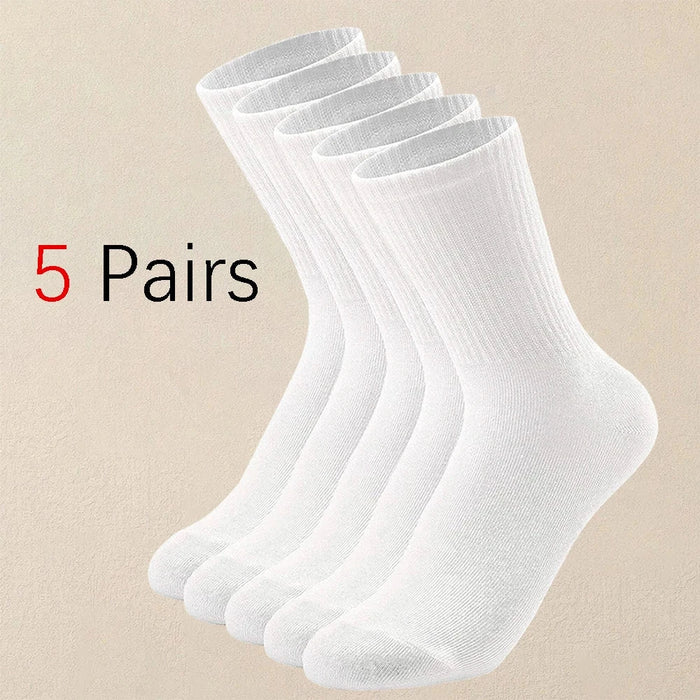 Women Solid Color Socks