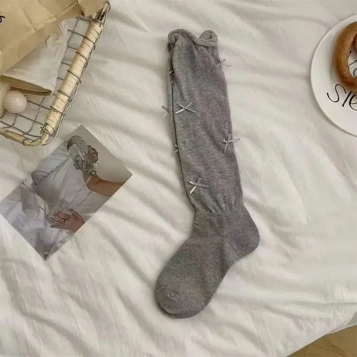 1/2 pairs  Japanese Style Bandage Bowknot Sock