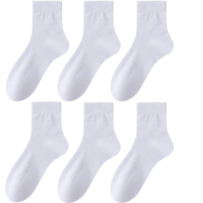 6 Pairs Men Summer Bamboo Fiber Socks