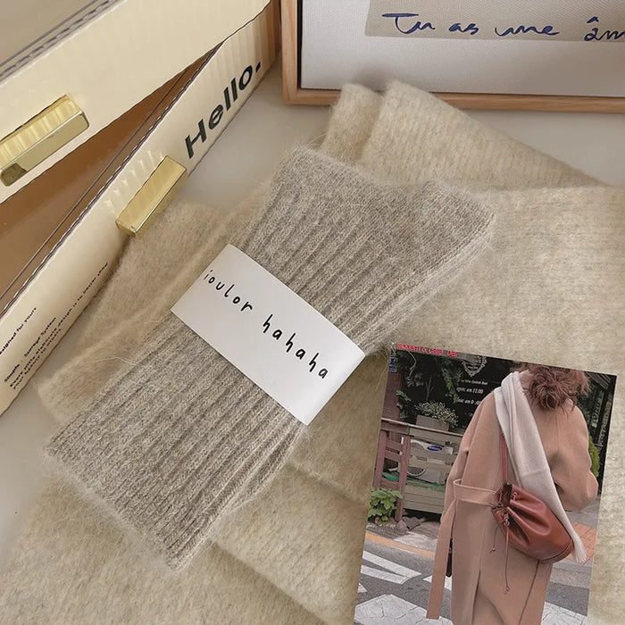 3-6-pairs-of-womens-winter-mid-tube-socks-plus-velvet-thick-warm-socks-soft-solid-color-japanese-style-long-socks
