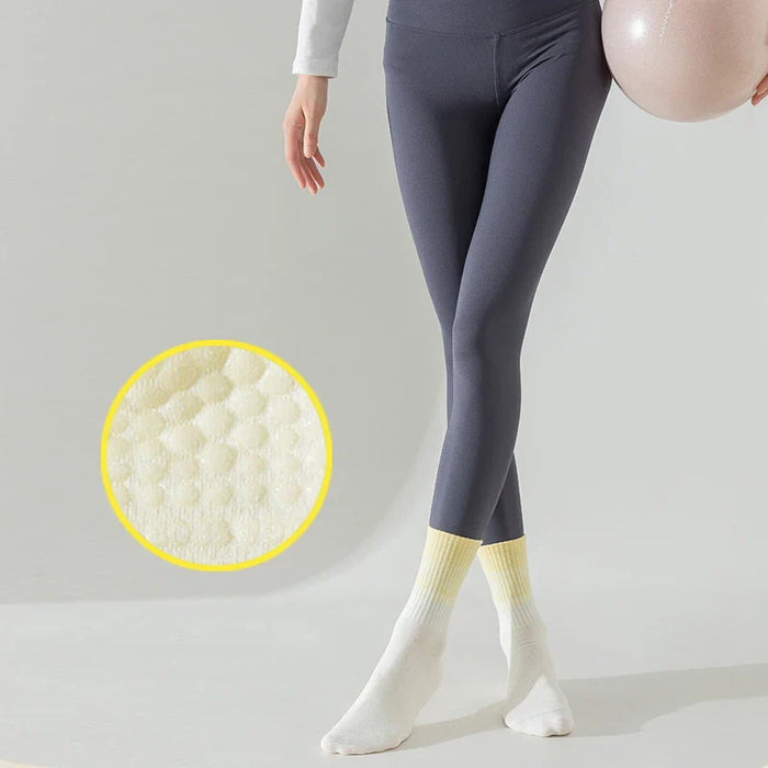 yoga-socks-womens-pilates-cotton-non-slip-silicone-indoor-fitness-dance-color-gradient-sports-socks