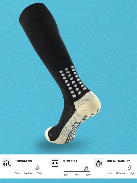 1-pair-mens-soccer-socks-with-grip-non-slip-anti-slip-athletic-socks-with-cushion-pads-for-football-basketball-hockey