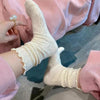 1-3pairs-hollow-socks-women-solid-color-sweet-mesh-mid-tube-stockings-girls-spring-summer-breathable-cotton-lace-roll-edge-socks