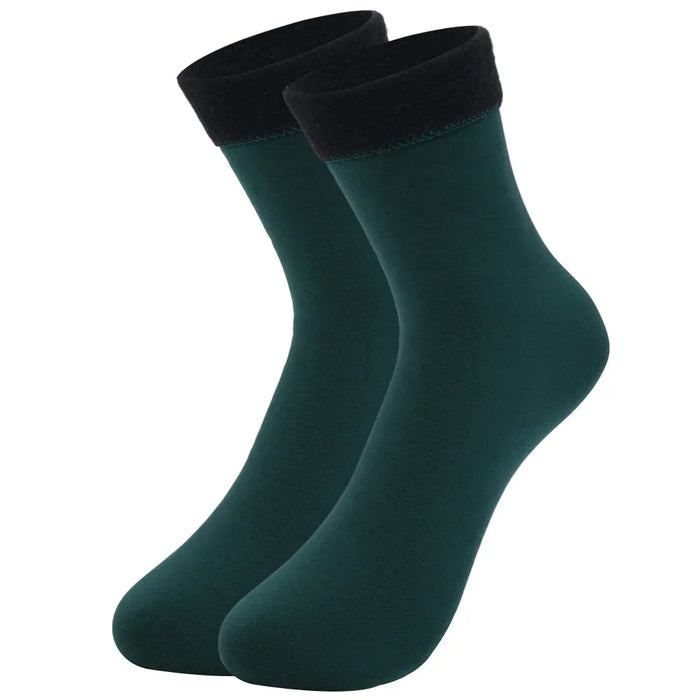 Winter Warm Women Socks Soft Thicken Thermal Plush Socks Girls
