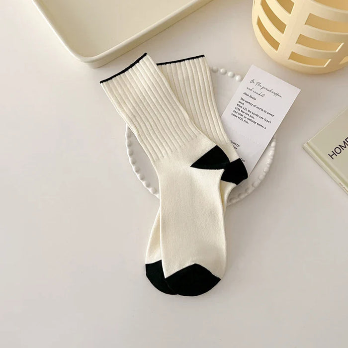 cream-socks-women-korean-style-simple-solid-color-women-socks-japanese-fashion-harajuku-school-girls-knitting-cotton-long-socks