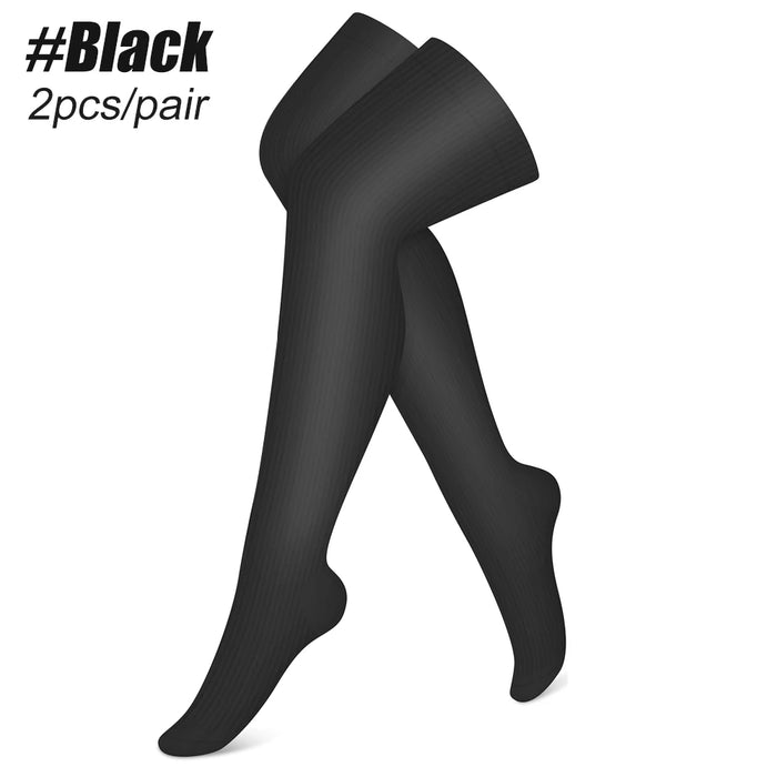 1Pair Compression Socks Knee High