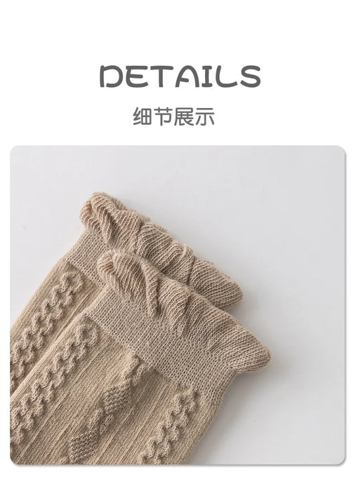 5 pairs / 1-12Y  Kids Lolita Fancy Socks