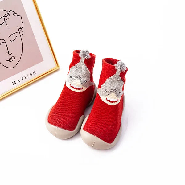 Multi-color Comfortable Floor Shoes Indoor and Outdoor Baby Walking Shoes