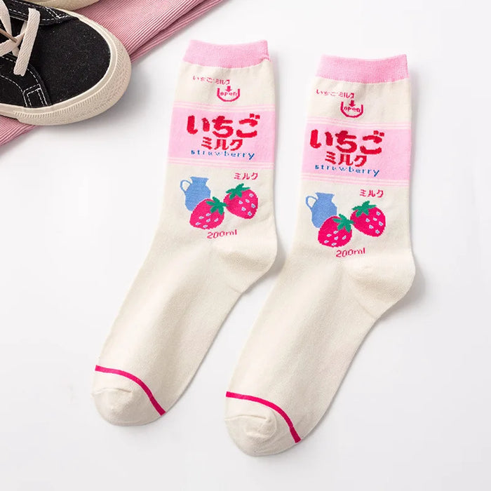 Fashion Streetwear Hip Hop Style Cartoon Socks