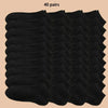 10-12-20-40-pairs-men-boat-socks-business-sport-sweat-absorption-mature-summer-autumn-solid-color-soft-non-pilling-ankle-socks