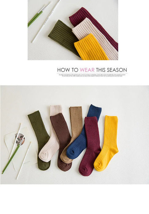 Daily Loose Socks Cotton