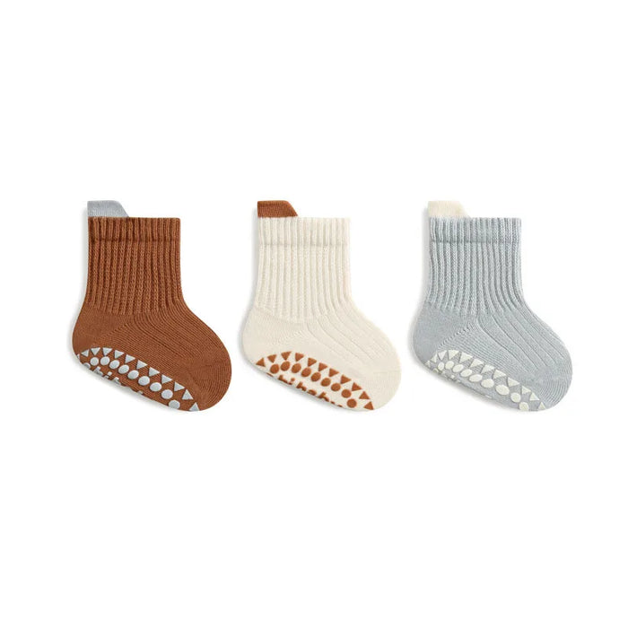 3 Pairs/  Kids Cotton Socks Boys and Girls Daily Simple