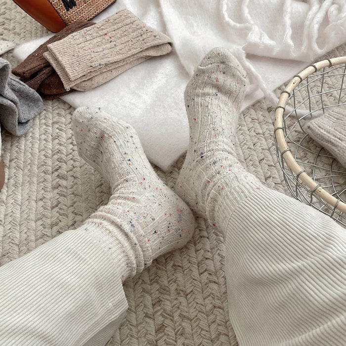 1-3-4-pairs-womens-wool-thick-socks-autumn-and-winter-striped-thick-warm-retro-coffee-womens-socks-mid-tube-socks
