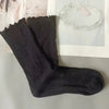 1-3pairs-hollow-socks-women-solid-color-sweet-mesh-mid-tube-stockings-girls-spring-summer-breathable-cotton-lace-roll-edge-socks