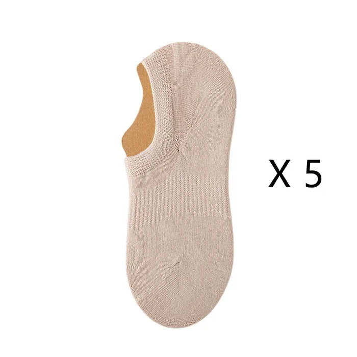 5 Pairs/  Invisible Low Cut Socks