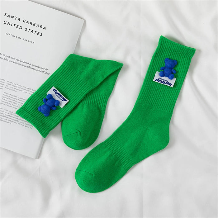 Blue Bear Socks Fun Sock