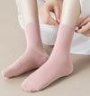 5-pairs-100-cotton-womens-socks-soft-casual-solid-color-middle-tube-socks-women-new-spring-high-quality-socks