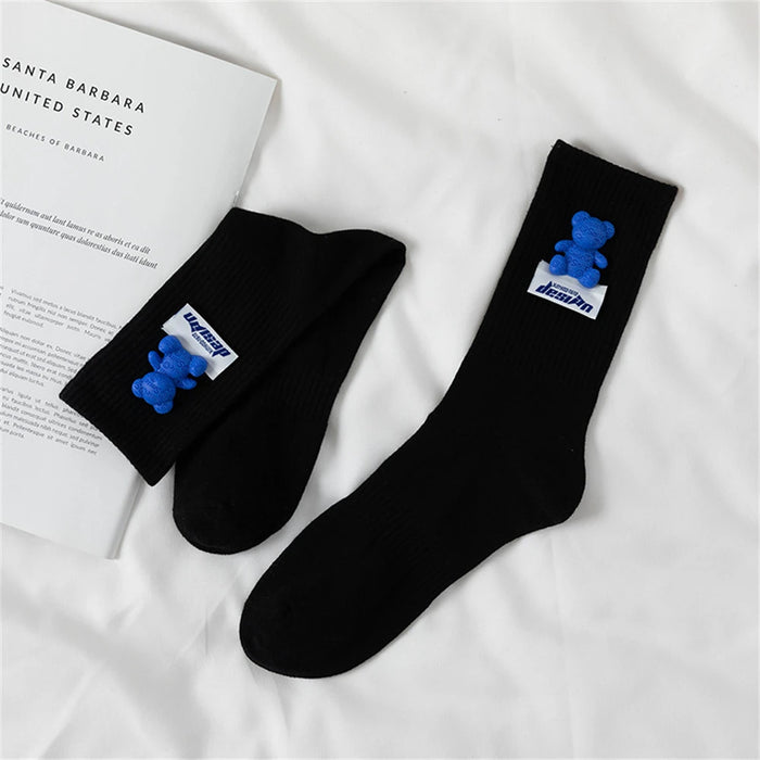 Blue Bear Socks Fun Sock