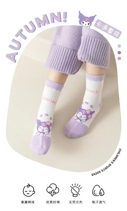 Kuromi cartoon children socks