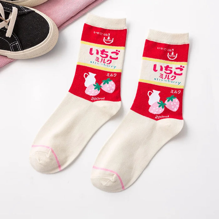 Fashion Streetwear Hip Hop Style Cartoon Socks