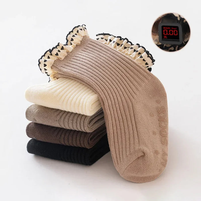 Heart Lace Princess Sock