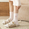 thickened-middle-tube-socks-mink-fur-pink-embroidered-heart-shaped-women-autumn-winter-warm-sleep-home-solid-color-plush-sock