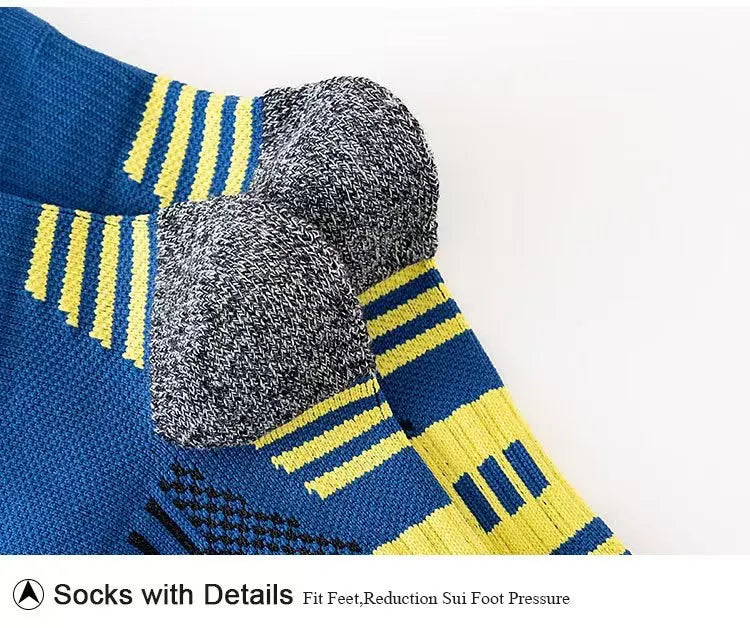 3/5Pairs Men's Sport Socks Breathable Outdoor Running