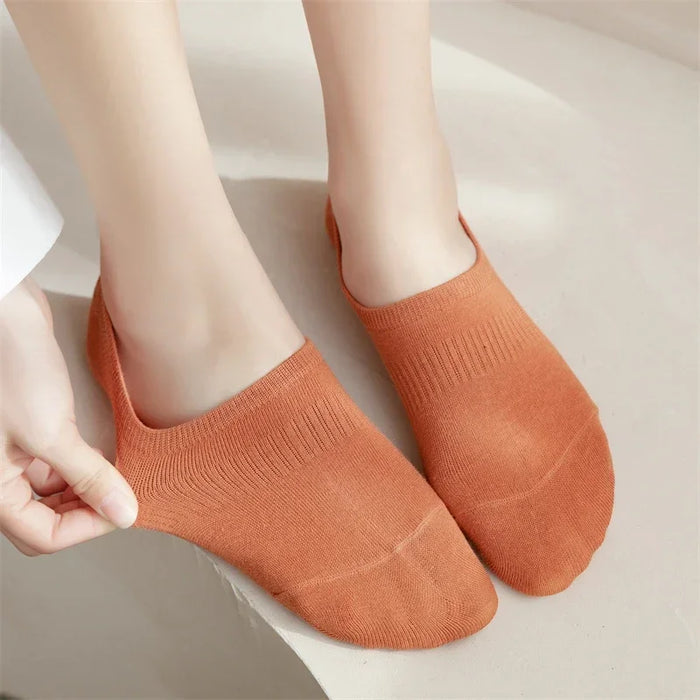 5 Pairs/  Invisible Low Cut Socks