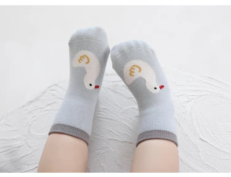 3 Pairs/Lot Autumn Winter Baby Non Slip Soft Floor Sock