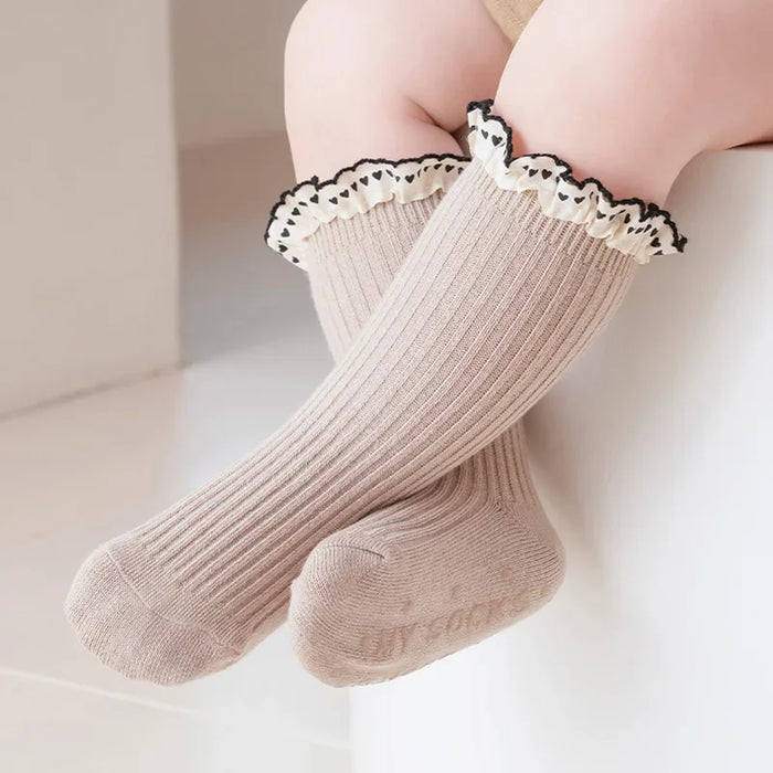 Heart Lace Princess Sock