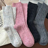 1-3-4-pairs-womens-wool-thick-socks-autumn-and-winter-striped-thick-warm-retro-coffee-womens-socks-mid-tube-socks