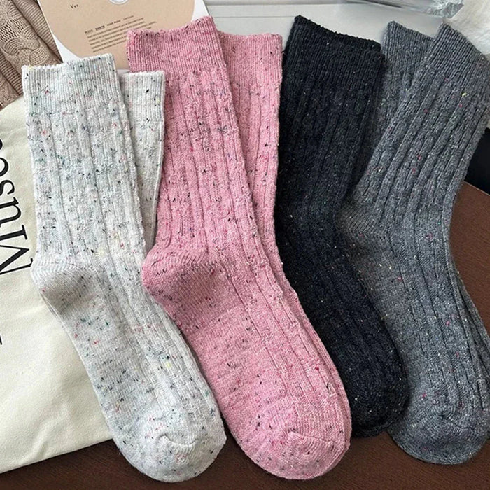 1-3-4-pairs-womens-wool-thick-socks-autumn-and-winter-striped-thick-warm-retro-coffee-womens-socks-mid-tube-socks