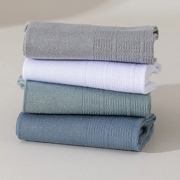 6 Pairs Men Summer Bamboo Fiber Socks