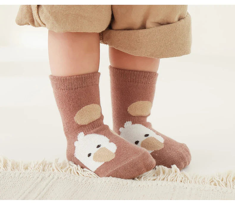 new-autumn-winter-kawaii-baby-tube-socks-babies-non-slip-floor-sock-cartoon-bear-duck-cotton-print-newborn-toddler-accessories