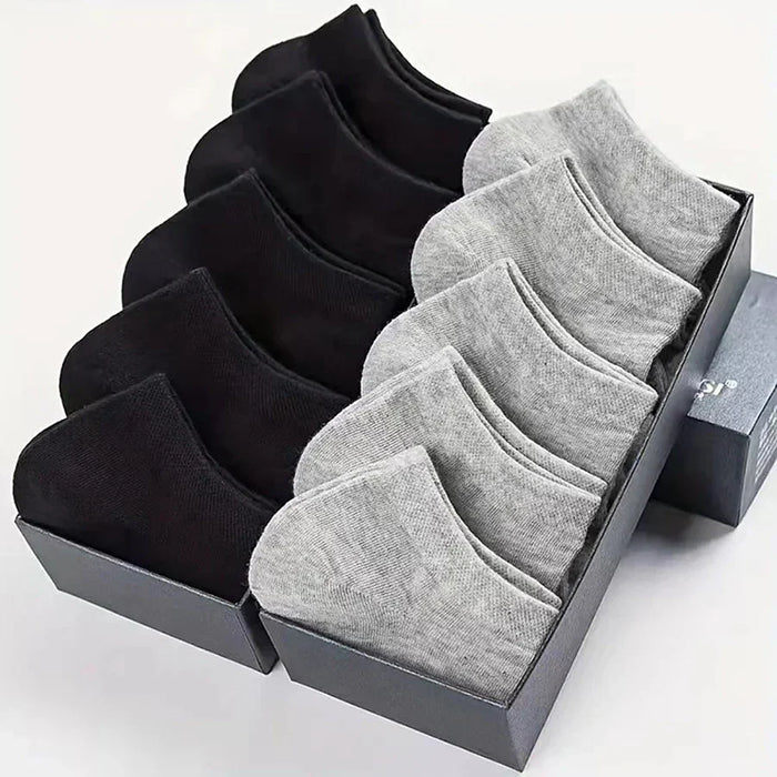 10-12-20-40-pairs-men-boat-socks-business-sport-sweat-absorption-mature-summer-autumn-solid-color-soft-non-pilling-ankle-socks