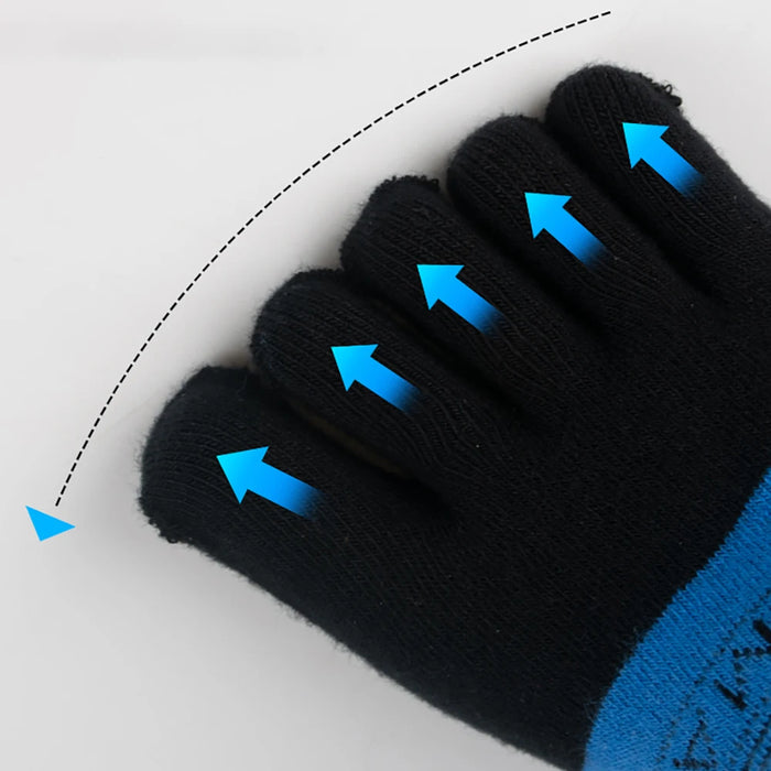 1 Double Running Five Finger Socks