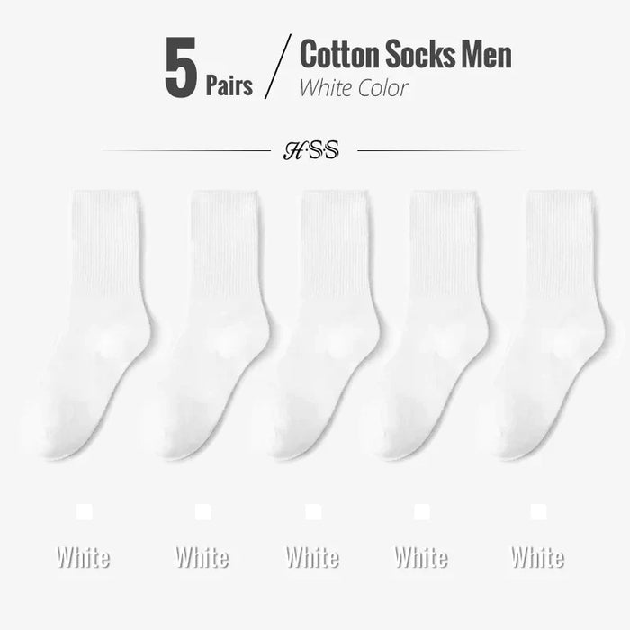 5-10-pairs-95-combed-cotton-socks-men-business-dress-long-socks-soft-breathable-spring-summer-colorful-sock-for-man-5pairs-lot