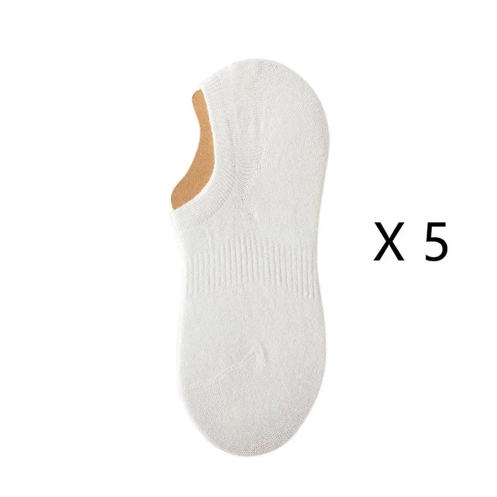 5 Pairs/  Invisible Low Cut Socks
